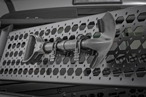 Molle Panel Mounting Kit - Rough Country - Aluminum, Pair - Black